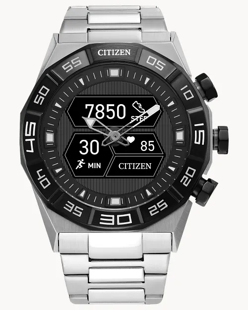 CZ Smart Hybrid Black Dial Stainless Steel Bracelet JX2006 CZ Smart Hybrid Black Dial Stainless Steel Bracelet JX2006